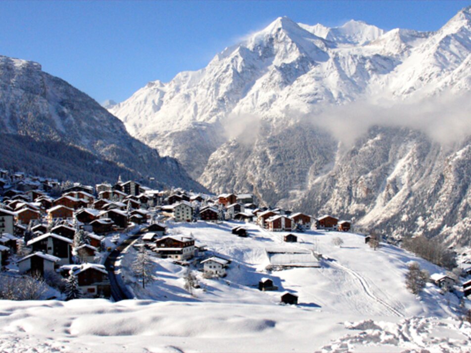 Dorf Grächen Winter | © Holiday destination Grächen St. Niklaus