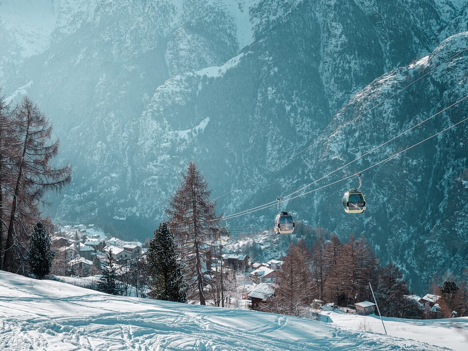 Alpe Äbnet Blick auf Grächen | © Holiday destination Grächen St. Niklaus